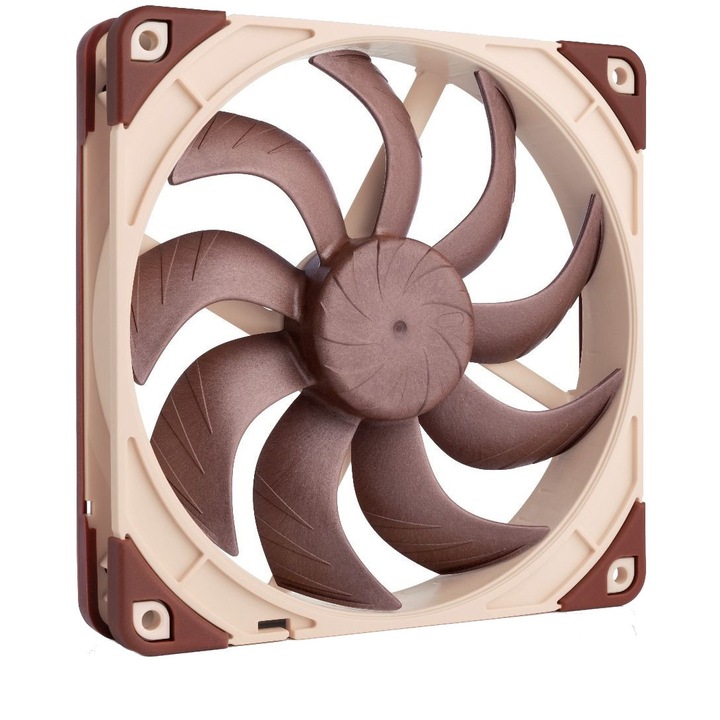 Вентилатор Noctua NF-A14x25 G2 LS-PWM, 140mm, квадратна рамка, ниска скорост
