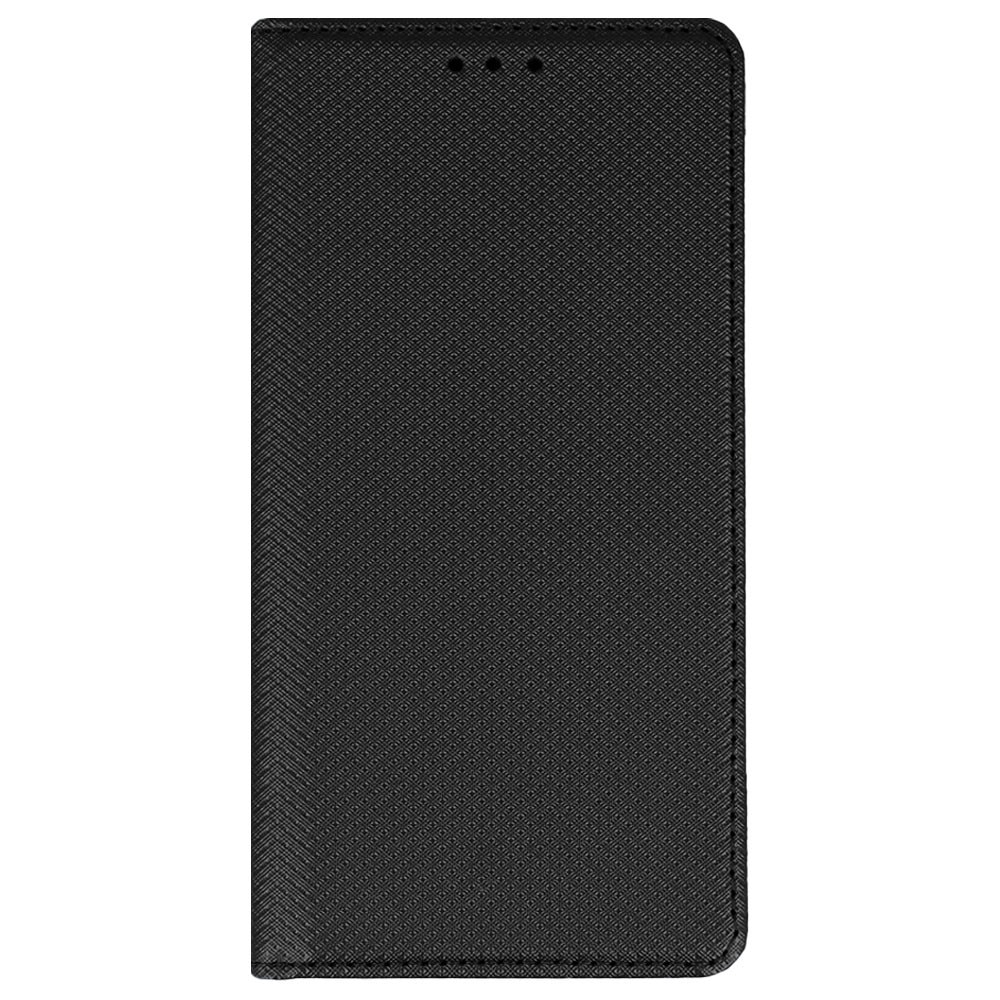 Husa pentru Samsung Galaxy A16 (4G / 5G), PU Casual Book, Buzunar card, Inchidere magnetica, Functie stand / suport, Decupaj difuzor apeluri, Acoperire completa 360 de grade, Protectie fata-spate, Tip carte, Negru