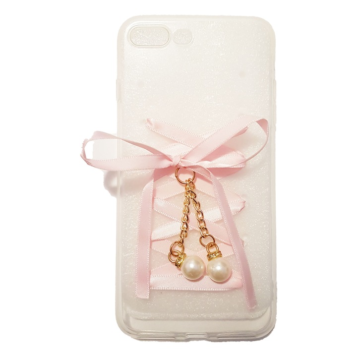 Кейс за Huawei P10 Lite, Ribbon Case Transparent