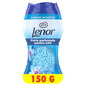 Perle parfumate Lenor Spring Awakening cu parfum pentru rufe, 150 gr