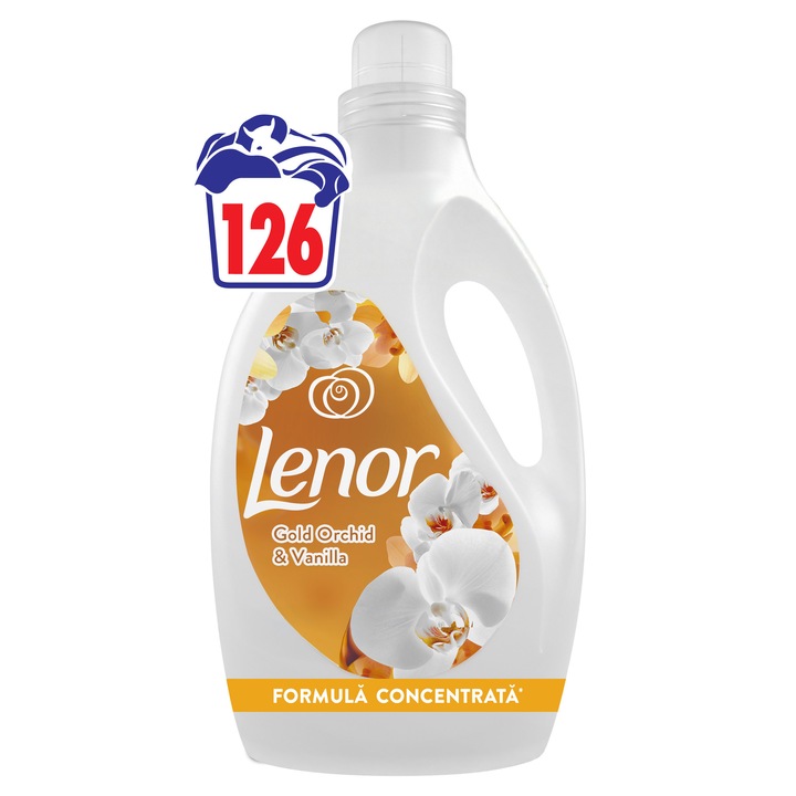 Balsam de rufe Lenor Gold Orchid & Vanilla, 126 spalari, 2.6 L