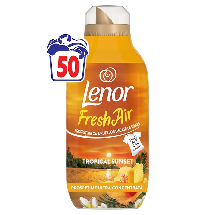 Balsam de rufe Lenor Fresh Air Tropical Sunset, 700ml, 50 spalari