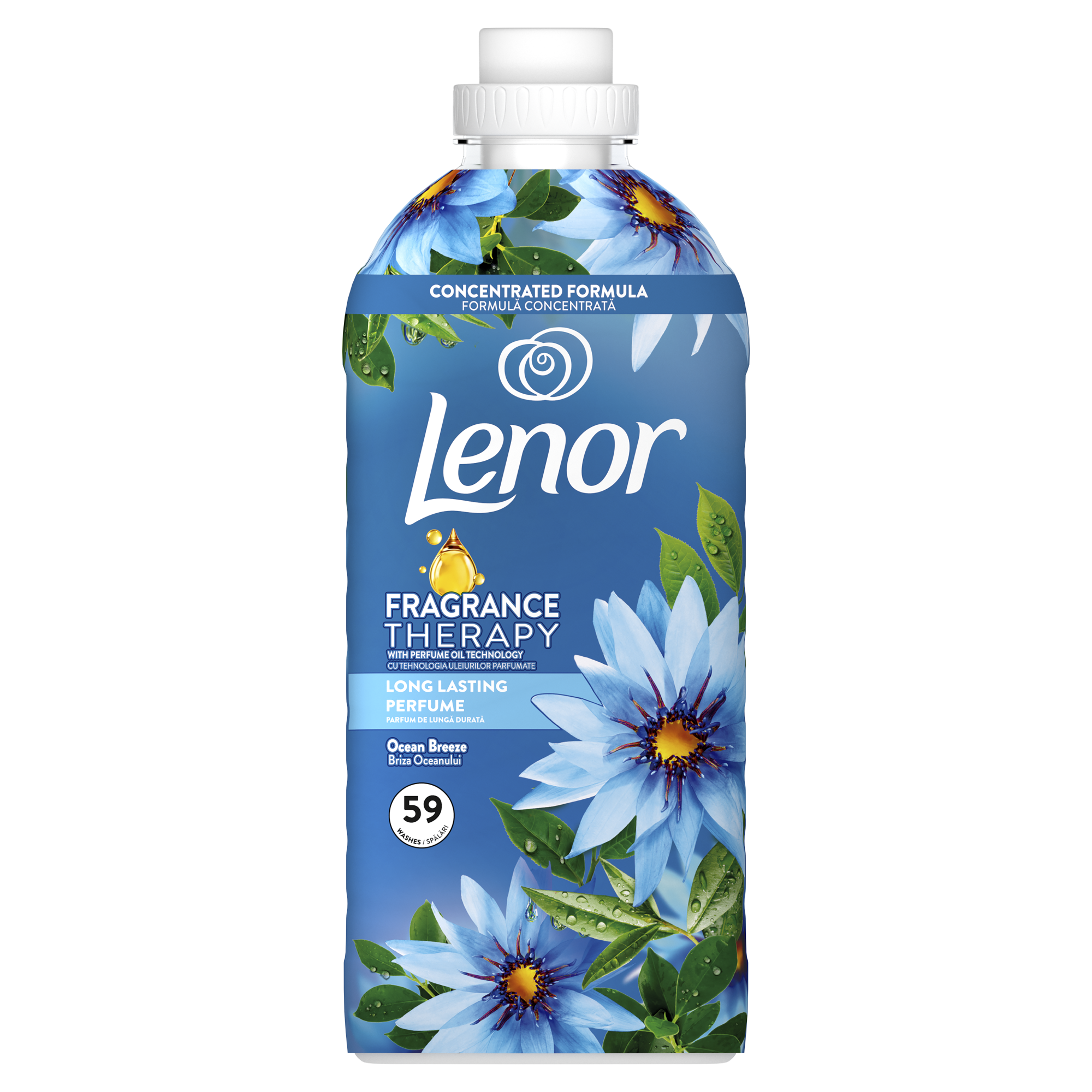 Balsam de rufe Lenor Ocean Breeze, 59 spalari, 1.2 L - eMAG.ro
