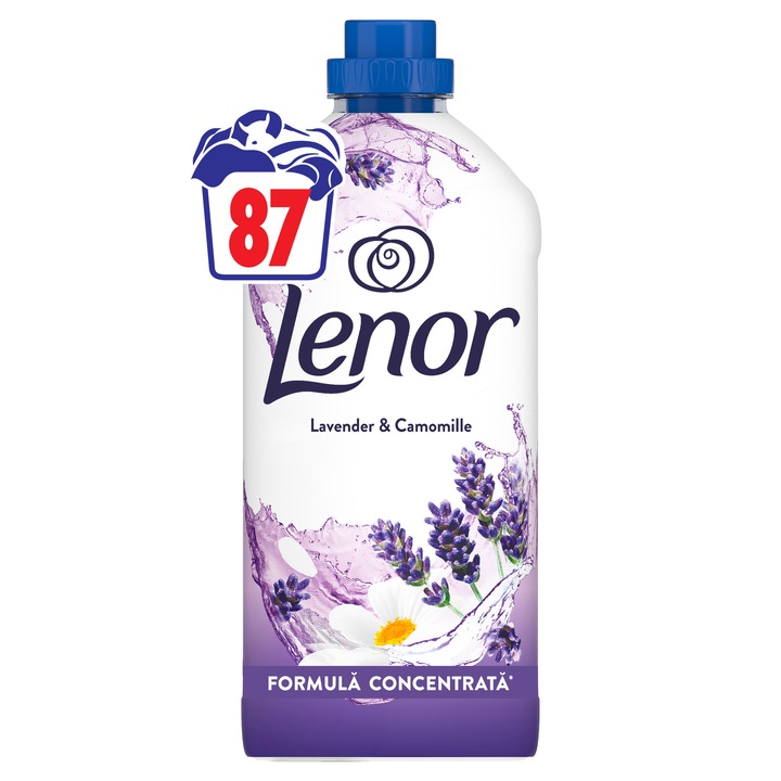 Balsam de rufe Lenor Lavender & Camomille, 87 spalari, 1.8 L