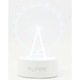 Lampa LED decorativa, Flippy, 3D, Roata Panoramica, cu telecomanda, doua moduri de alimentare USB si baterii, 20 cm inaltime, din material acril si lumina multicolora, alb