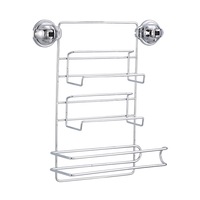 suport earl cu ventuze pentru bucatarie inox 30 x 23 x 8 cm sustinere 6 kg feca imagen 22_0_
0