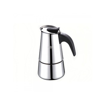Espressor pentru aragaz, inox, 9 cesti, 360 ml, Peterhof PH-12527-9 Espressor pentru aragaz, inox, 9 cesti, 360 ml, Peterhof PH-12527-9