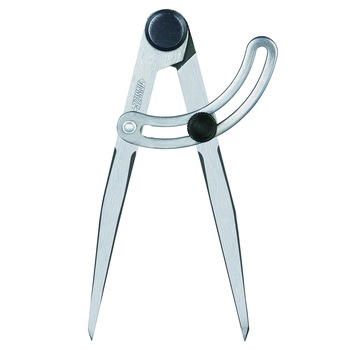 Compas mecanic de 200 mm marca Insize cu aripa de blocare Compas mecanic de 200 mm marca Insize cu aripa de blocare