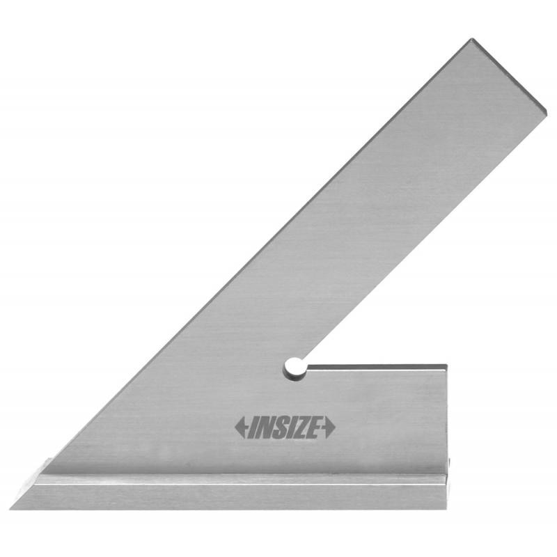 Echer la 45º Insize de 200x130 mm cu talpa