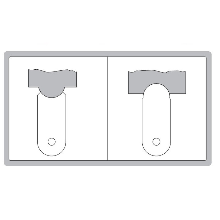 Insize Hézagmérő, 1-7 mm