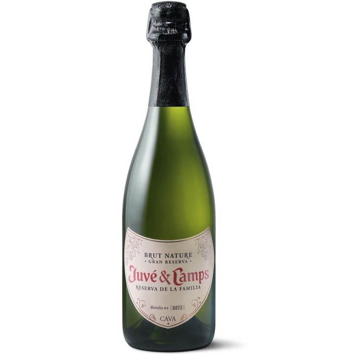 Cava Juve & Camps, Nature Reserva de la Familia, Metoda Traditionala, Brut, 0.75l