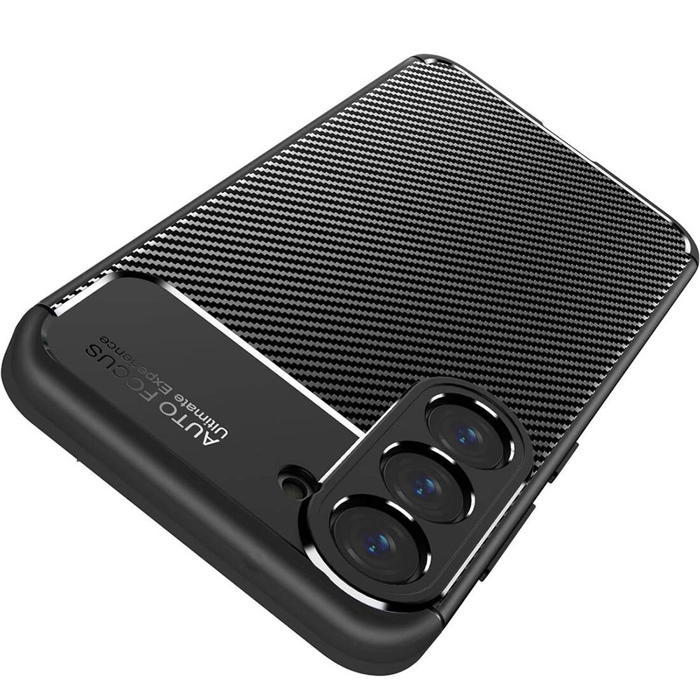 Husa pentru Samsung Galaxy S25 - Techsuit CarbonFiber - Black