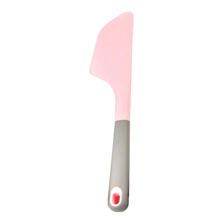 YANYXR szilikon spatula rózsaszín 34x7.3cm rugalmas hőálló