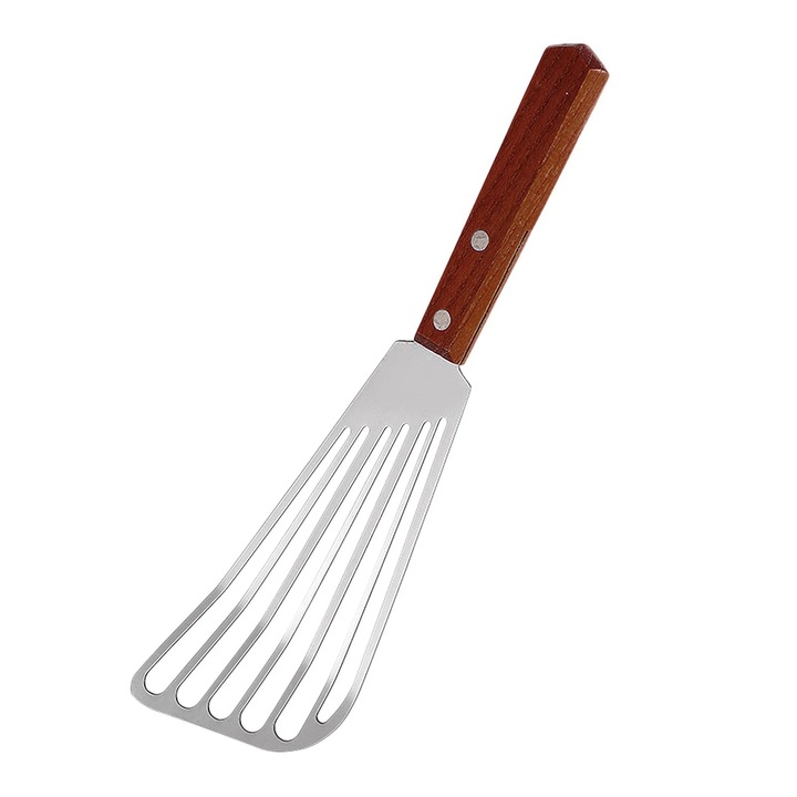 YANYXR rozsdamentes acél spatula, multifunkcionális, 28x8.2cm, ezüst