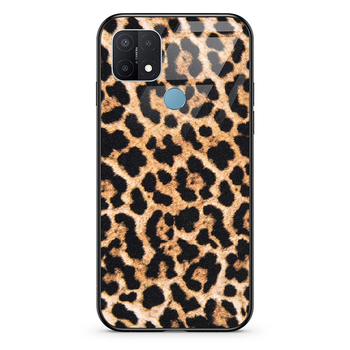 Husa din sticla imprimata pentru Telefon Realme 7i, Tema Pantera, [TIF 48A]