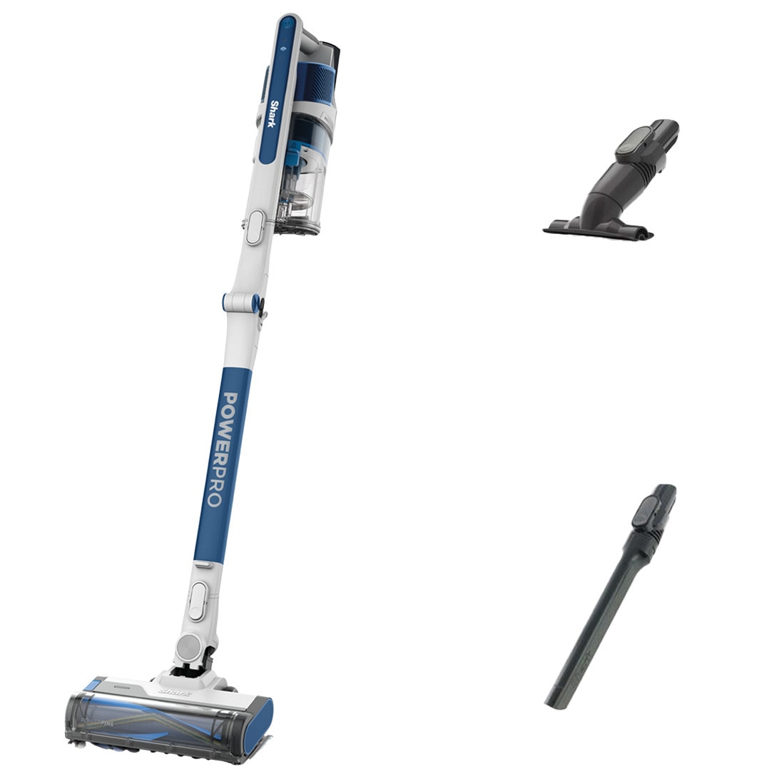 Aspirator vertical fara fir 2in1 Shark IZ380EU PowerPro Flexology, 181W, 21.6V, 0.7L, autonomie 50 min, tehnologie FloorDetect, filtru Anti-Allergen, perie multi-suprafete, PowerFi