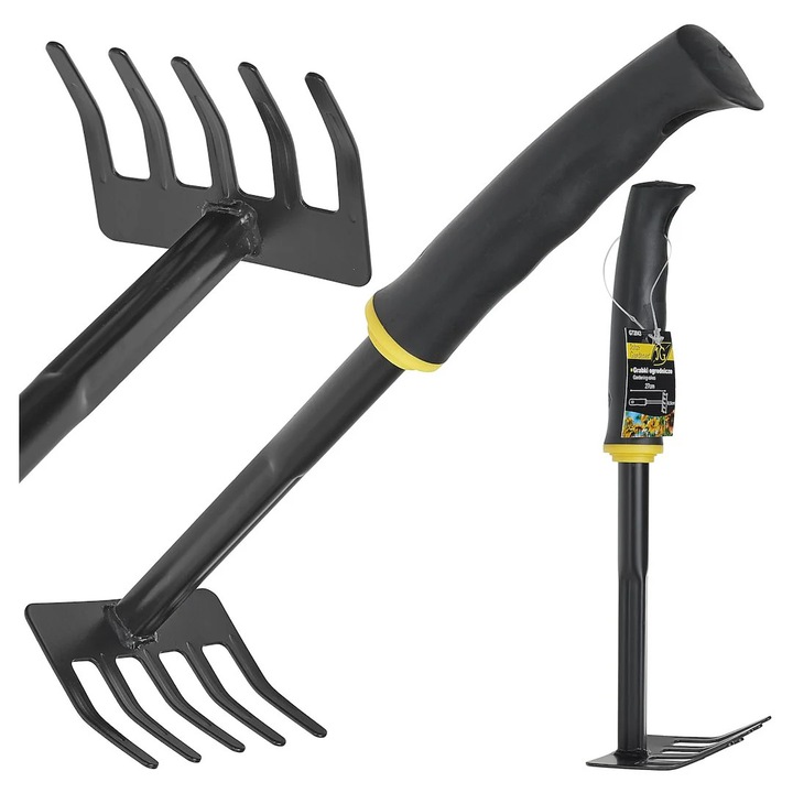 Mini grebla pentru gradina, 27 cm, Geko G72043