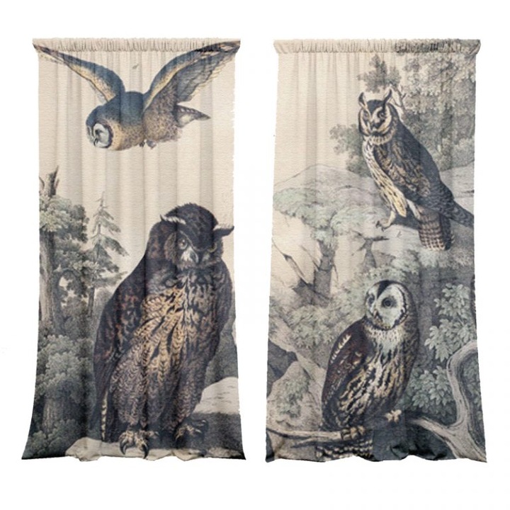 SOWE függönygarnitúra, 2 x 148 cm, poliészter, többszínű