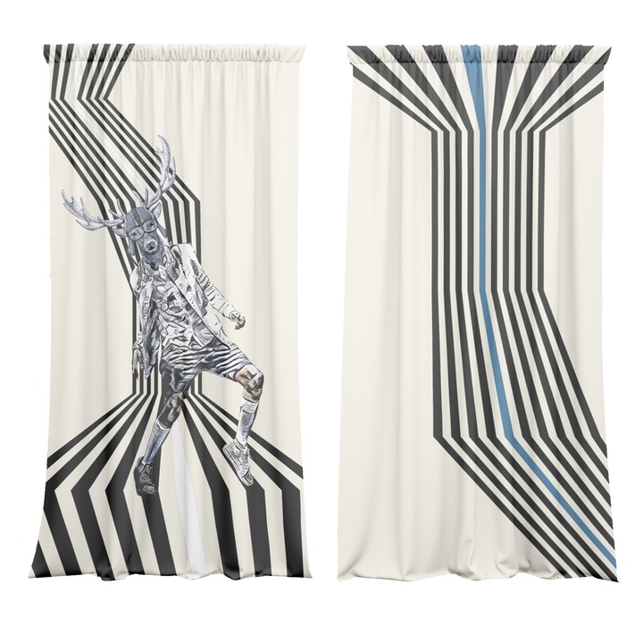 Комплект завеси SOWE от 2 броя, 300 x 148 см, полиестер