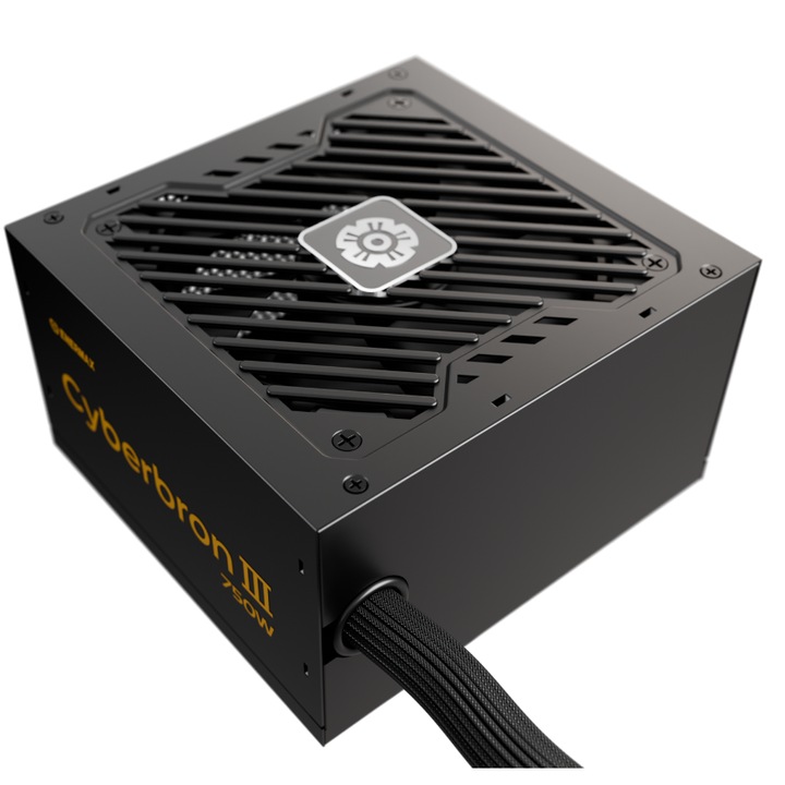 EMB750EWT-NAC tápegység, Cyberbron III, 750W, ATX, aktív PFC, moduláris, japán. kondenzátor, 12V-2x6, ATX 3.1