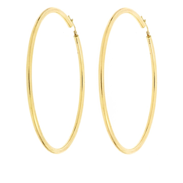 Cercei din aur galben de 14k