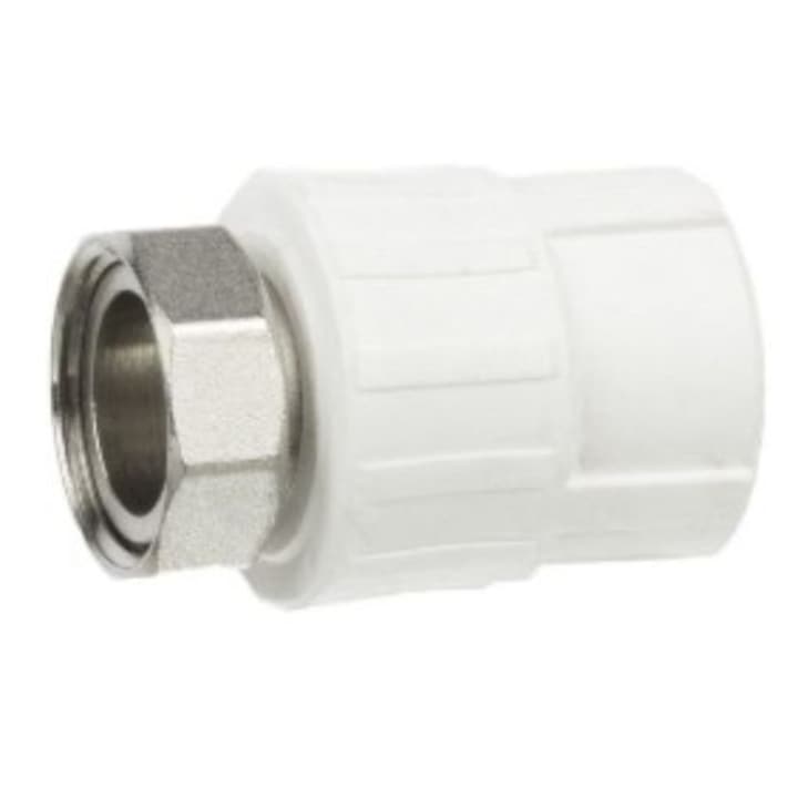 Racord semiolandez (semiholender) PPR diametru 20 mm / filet interior 1/2 tol