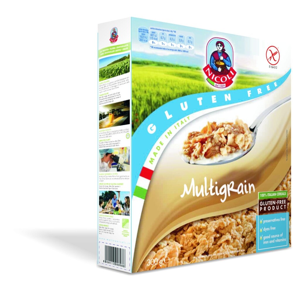 Fulgi multicereale fara gluten