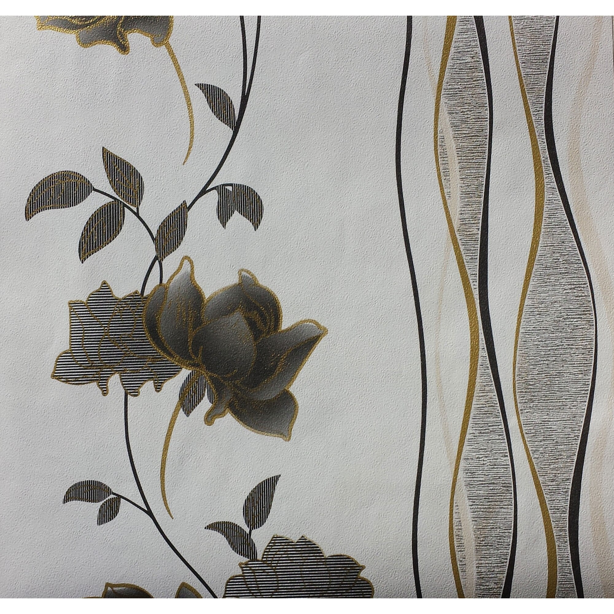 Tapet DEGRETS 024-01 hartie Daiana alb sizes 0.53m x 10.05m = 5.3 mp