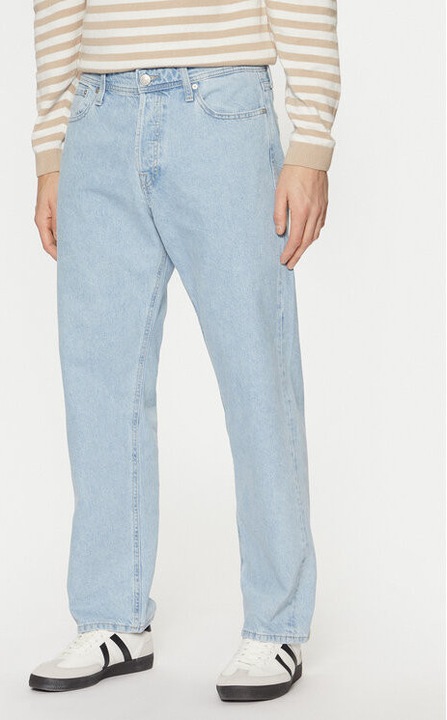 Férfi farmer, Jack and Jones, 304782527, Pamut, Kék, Kék