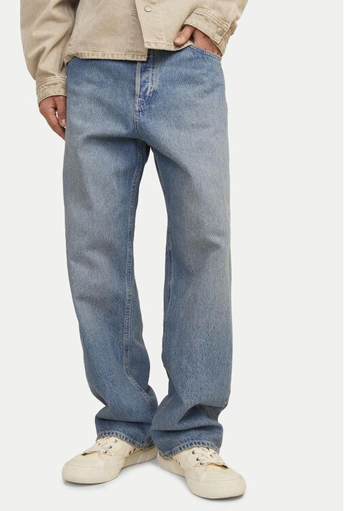 Férfi farmer, Jack and Jones, 304376214, Pamut/Pamut, Kék, Kék