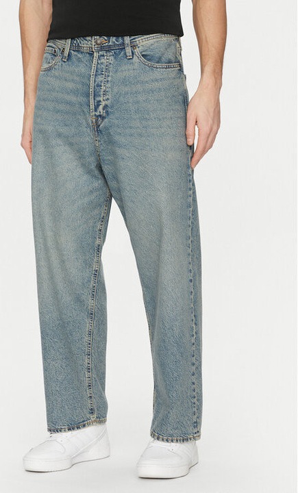 Férfi farmer, Jack and Jones, 304801495, Pamut, Kék, Kék