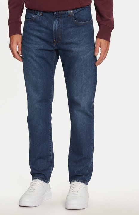 Blugi barbati, Levi's, 304229190, Bumbac/Lyocell, Albastru, Albastru