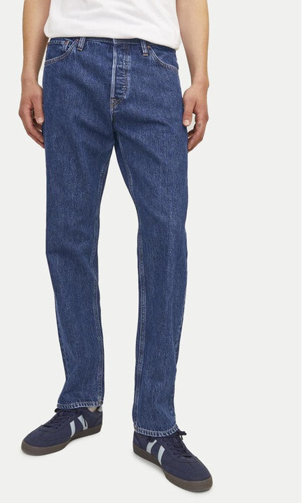 Blugi barbati, Jack and Jones, 304376160, Bumbac/Bumbac, Albastru, Albastru