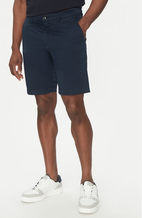 Férfi rövidnadrág, Hechter Paris, 305100153, pamut, kék, Kék