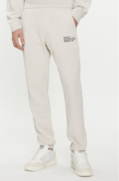 Férfi nadrág, Replay, 303873189, Pamut, Bézs, Bézs