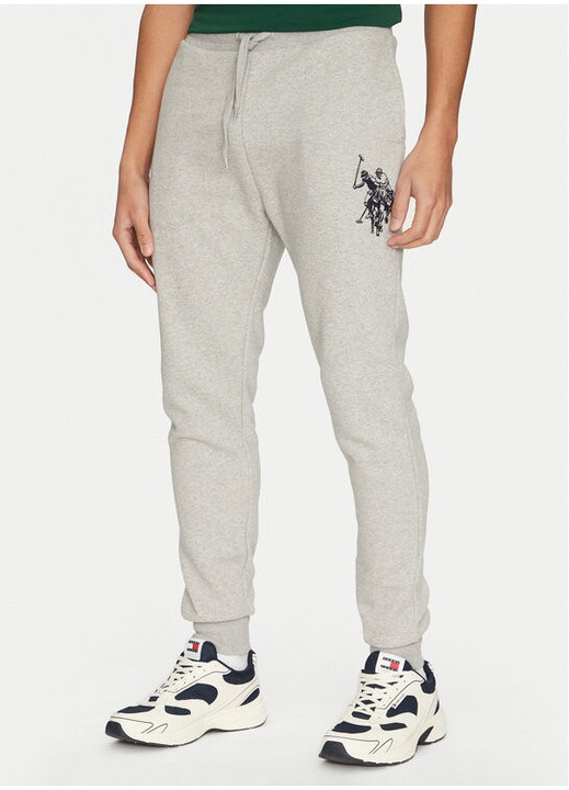 Férfi nadrág, US Polo Assn., 305229731, Pamut, Szürke, Szürke