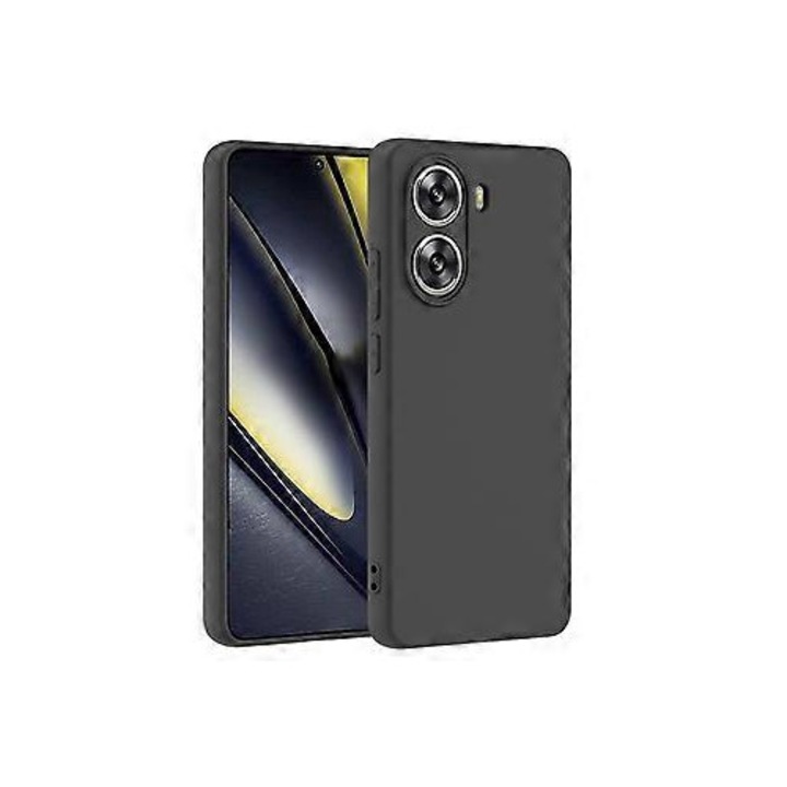 Кейс за Xiaomi Poco X7 Pro 5G силиконов кейс черен