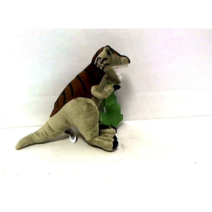 Плюшен тиранозавър Бепе 30 см, кафяв цвят, реалистични детайли