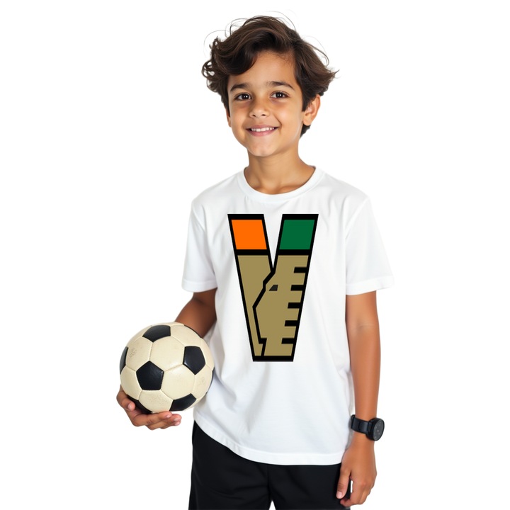 Tricou Sportiv copii Venezia FC, Alb