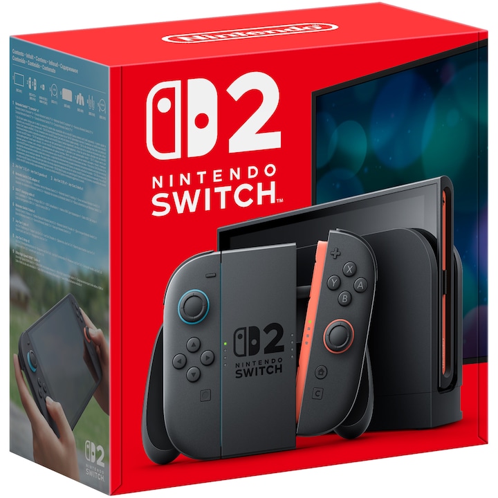 ΠΠΎΠ½Π·ΠΎΠ»Π° Nintendo Switch 2, Light Blue/Light Red JoyCon