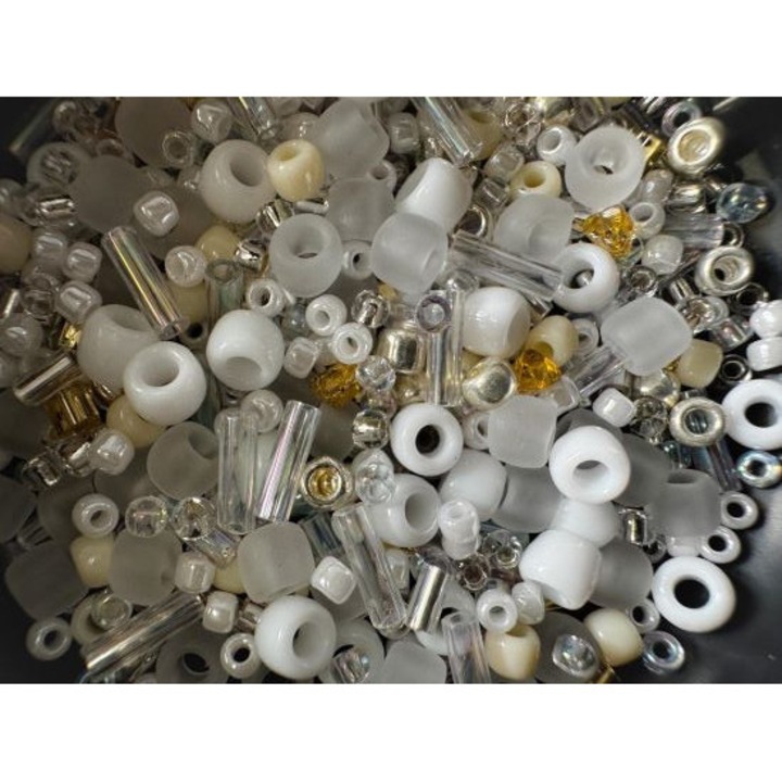 Margele japoneze din sticla pentru bijuterii handmade, mix 3212, 10g