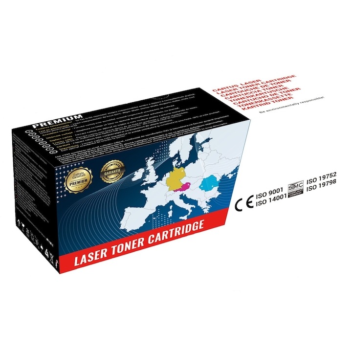 Toner compatibil Brother TN2411, TN2421 cu chip, negru, 3000 pagini