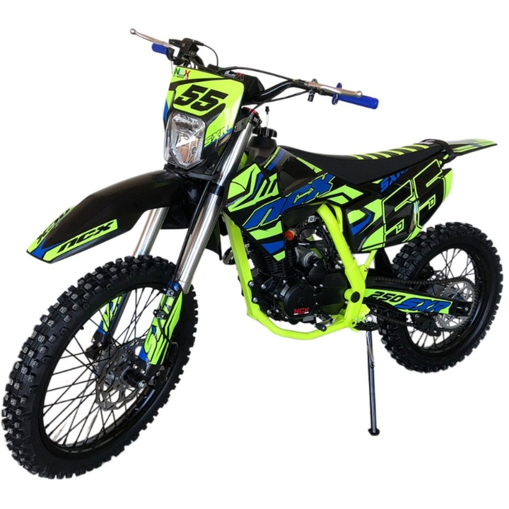 Motocicleta Cross NCX NX 250 21/18" 250cc 4T benzina Verde - eMAG.ro