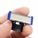 OEM 6 darabos pótfej készlet elektromos borotvákhoz, rozsdamentes acél, rozsdaálló, könnyen tisztítható, 3,4x2,3x2,1 cm
