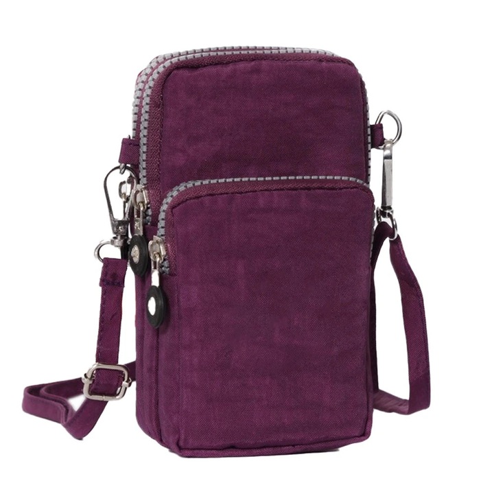 Női válltáska, vízálló, többszínű, nagy méret