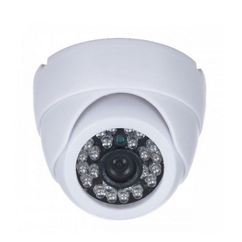 Camera supraveghere video AKU 1200TVL 1280x960 pixeli, carcasa plastic dome , interior cu infrarosu 20m Camera supraveghere video AKU 1200TVL 1280x960 pixeli, carcasa plastic dome , interior cu infrarosu 20m