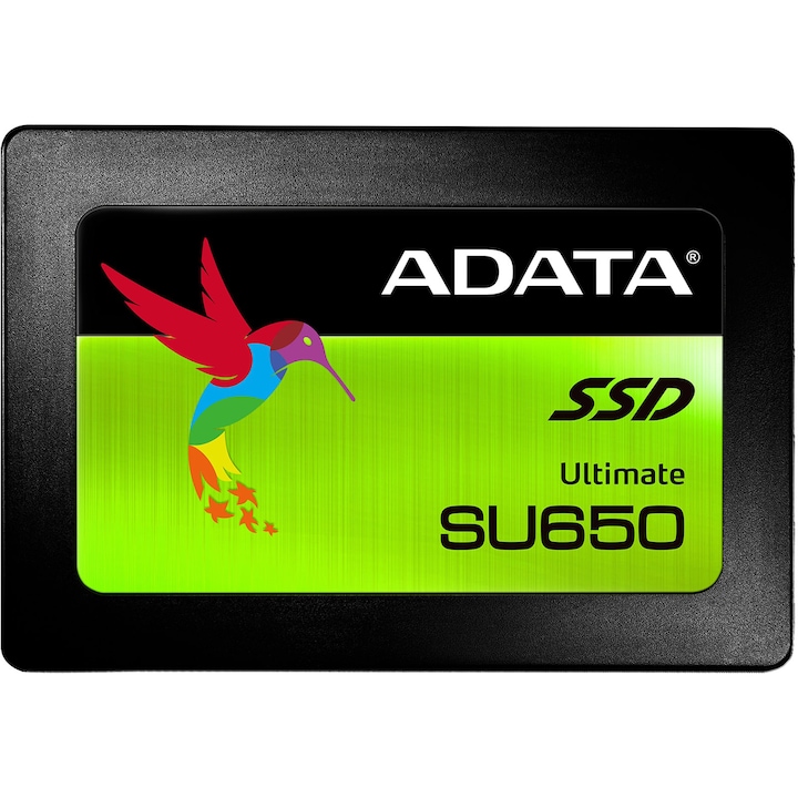 Adata Ultimate SU650 SSD Meghajtó, 120GB, 2.5, SATA III