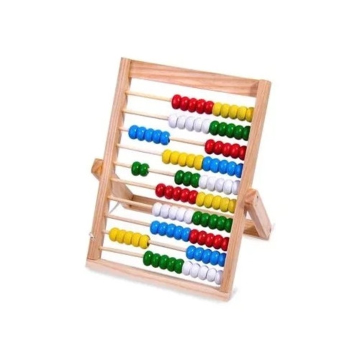 Abac Mica számláló, fa, 16x21 cm, 16x21 cm
