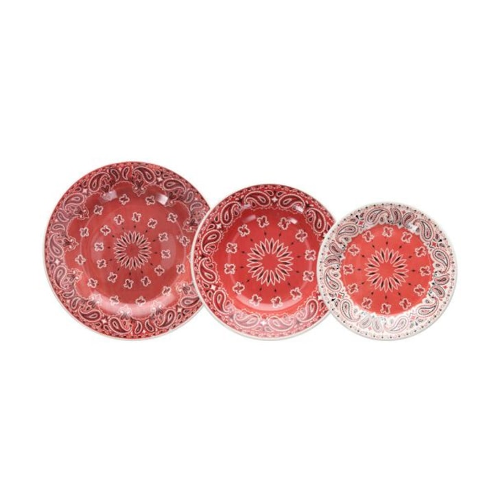 Сервиз за хранене Tognana Vela Bandana, 18 елемента, Порцелан