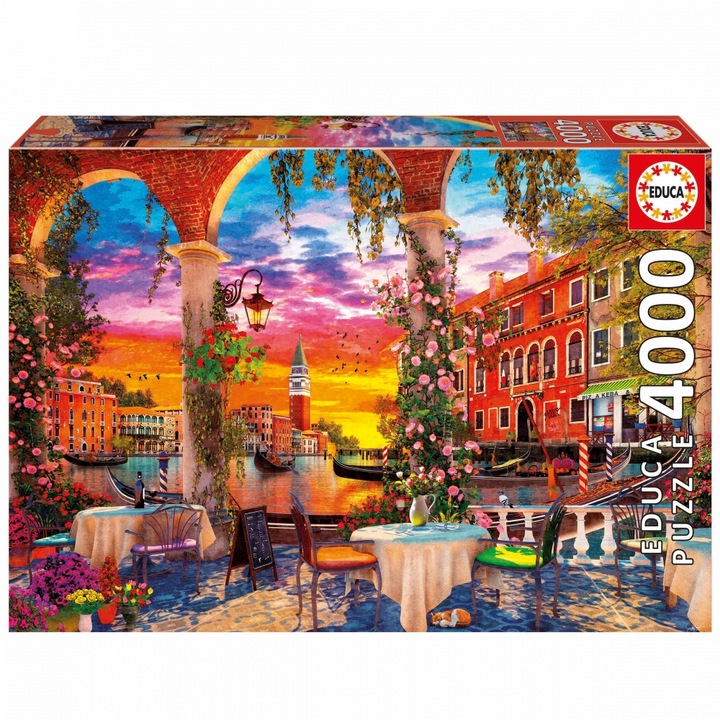 Puzzle, Educa, Venetia, 4000 piese